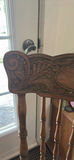 Three Press Back Wooden Dining Chairs - thumbnail 12 of 16