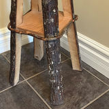 Handmade Rustic Wooden Coat Rack Stand - thumbnail 7 of 9