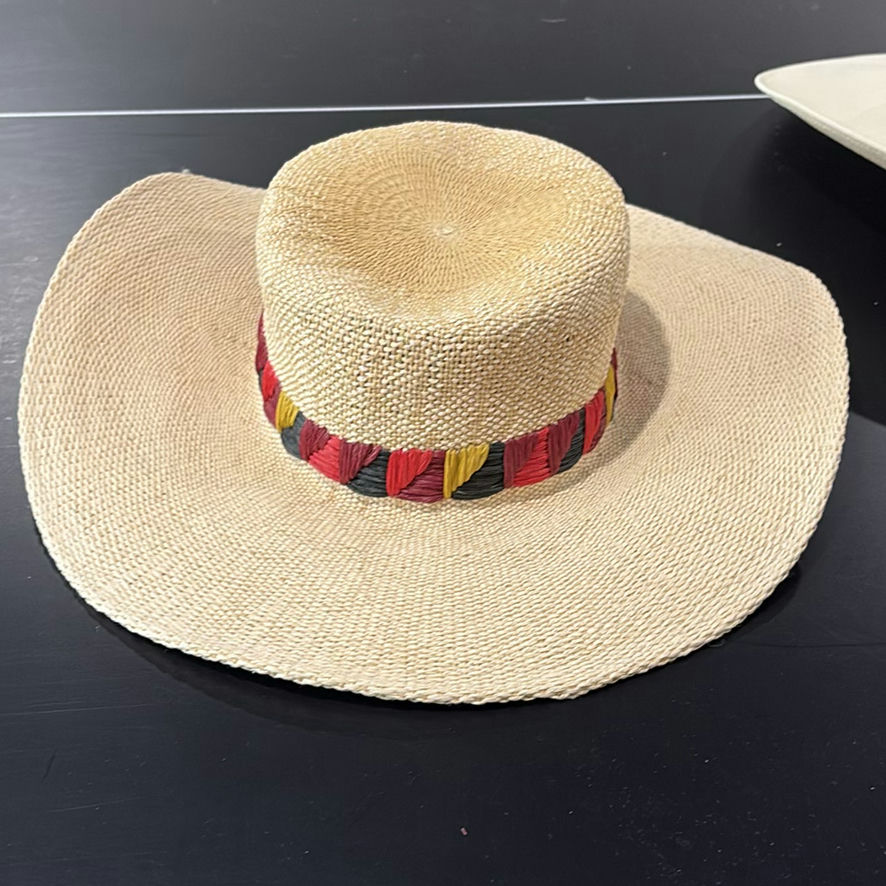 Collection of Straw and Felt Hats - image 2 of 14