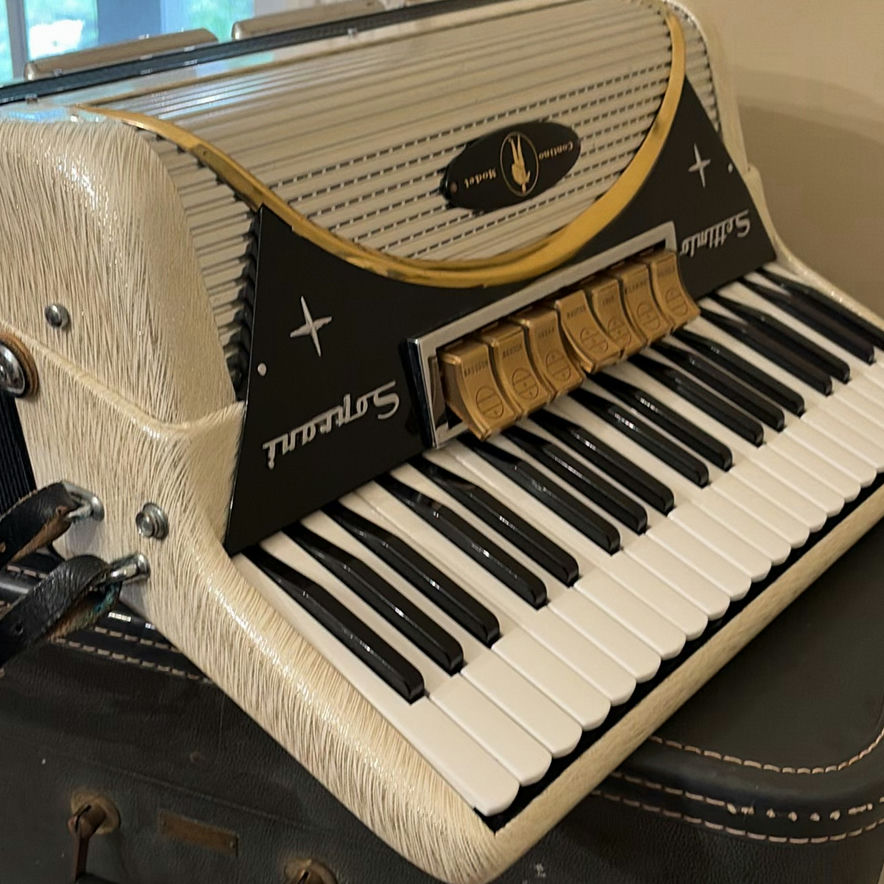 Piano Accordion with Carrying Case - image 2 of 18
