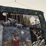 Large Winter-Themed Quilted Wall Hanging - thumbnail 5 of 9