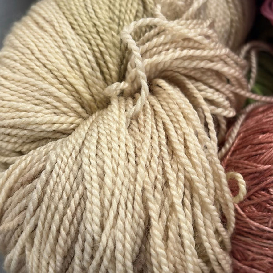 Assorted Silk, Wool, Cashmere, and Merino Yarn Skeins - image 6 of 15