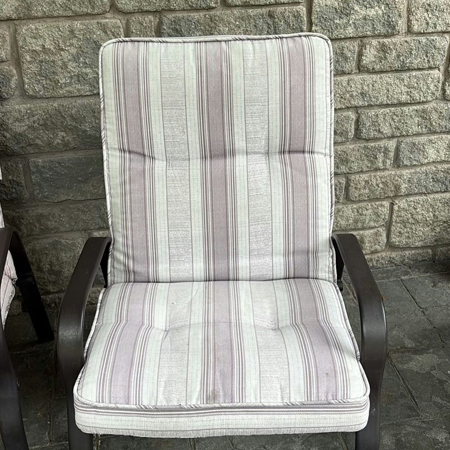 Two Patio Chairs and Two Ottomans - image 4 of 11