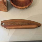 Handcrafted Wooden Basket, Bowl, and Scrapper - thumbnail 13 of 15