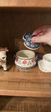 Ceramic Decorative Kitchenware and Glass Fish Figurine - thumbnail 3 of 11