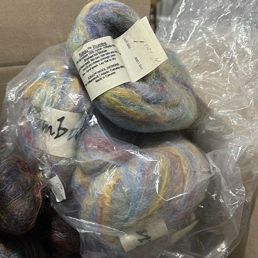 Assorted Yarn Skeins and Fiber Bundles - image 5 of 5