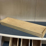 Wooden Bookshelf with Bamboo Organizers - thumbnail 9 of 10