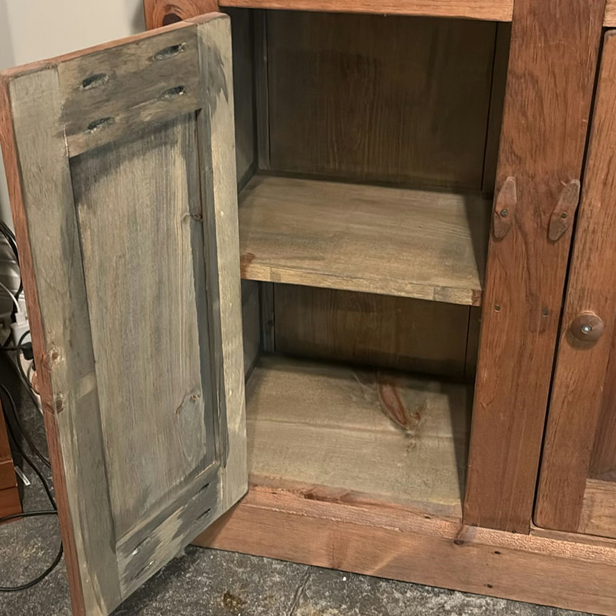 Wooden Sideboard Cabinet with Drawers and Doors - image 8 of 13