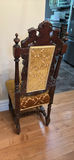 Antique Style Wooden Dining Table and Four Carved Chairs - thumbnail 12 of 21