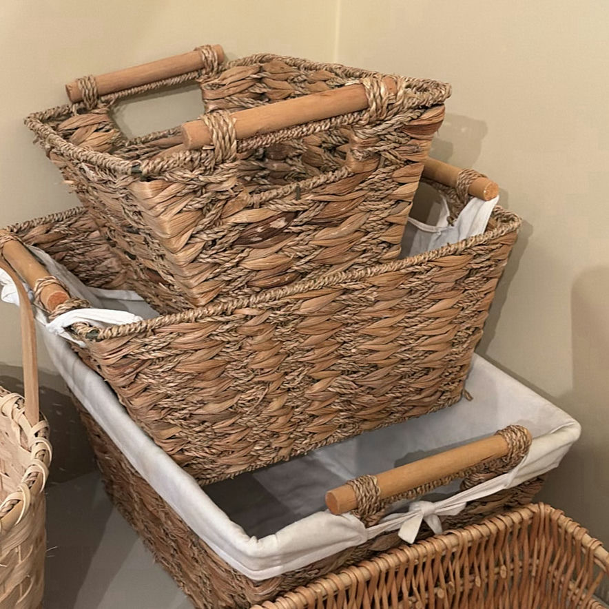 Assorted Woven Storage and Decorative Baskets - image 4 of 11