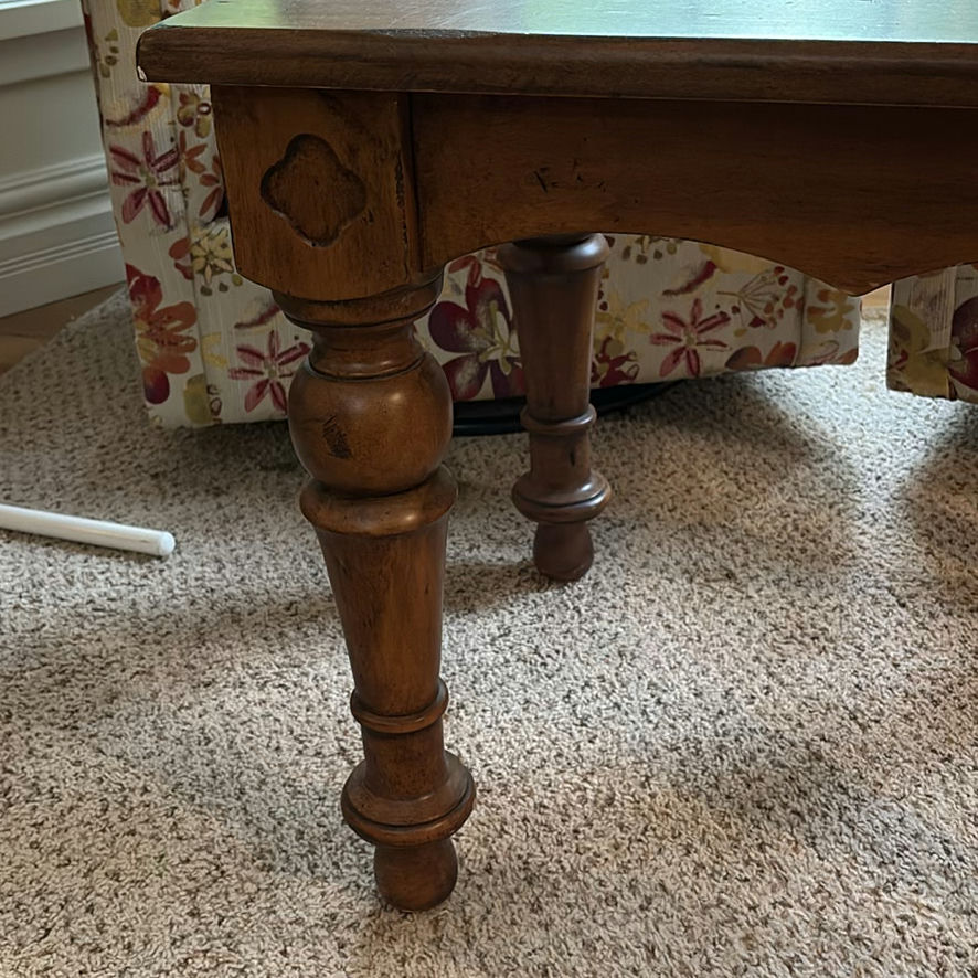 Two Wooden Side Tables - image 3 of 7