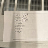 White Plastic Storage Shelving Unit - thumbnail 5 of 5