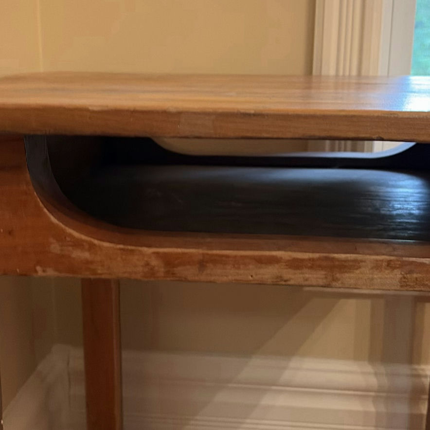 Wooden Side Table Desk - image 5 of 10