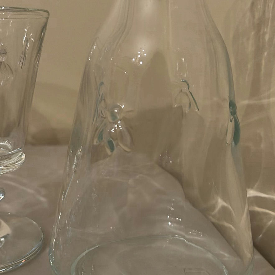 La Rochere Bee Goblets & Carafe, & Assorted Glassware - image 4 of 12