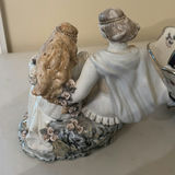 Porcelain Figurine and Decorative Basket - thumbnail 5 of 13