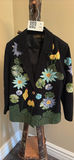 Allure Floral Appliqué Jacket and Knit Scarves - thumbnail 3 of 18