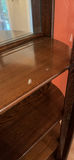Antique Wooden Curio Cabinet with Glass Doors - thumbnail 6 of 11
