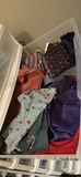 Plastic Storage Drawer Unit with Assorted Fabric and Textile Materials - thumbnail 3 of 11