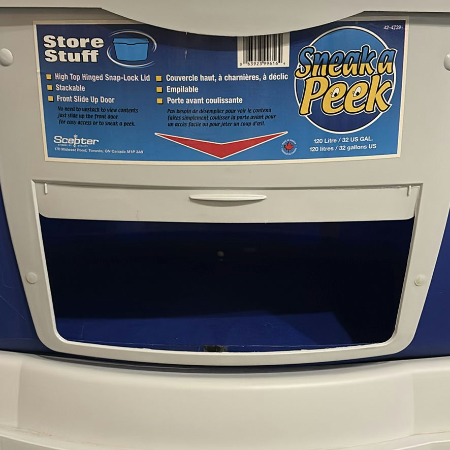 Plastic Storage Totes and Storage Bins with Lids - image 8 of 10