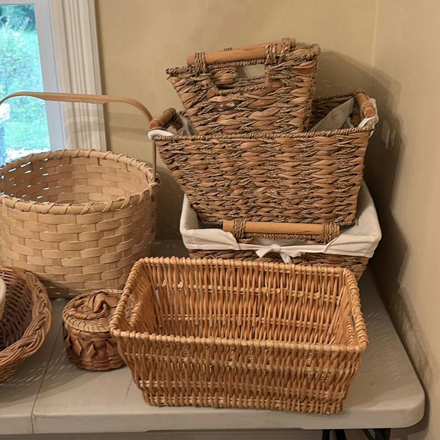 Assorted Woven Storage and Decorative Baskets - image 2 of 11