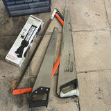 Mastercraft 43-Drawer Parts Cabinet, Hand Saws, and Blackfire Clamplight Worklight - thumbnail 6 of 6