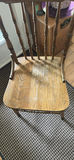 Three Press Back Wooden Dining Chairs - thumbnail 13 of 16