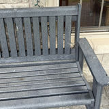 Gray Outdoor Bench - thumbnail 10 of 10
