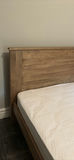 Wood Queen Bed Frame with Mattress - thumbnail 11 of 13