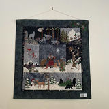 Large Winter-Themed Quilted Wall Hanging - thumbnail 1 of 9