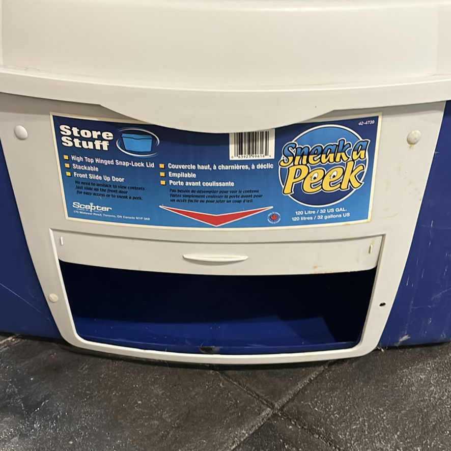 Plastic Storage Totes and Storage Bins with Lids - image 9 of 10