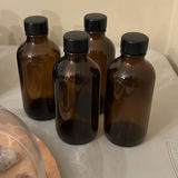 Glass Bottles, Mineral Specimens, and Display Dome - thumbnail 8 of 11