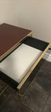 Retro Style Dresser with Vanity Mirror and Shelves - thumbnail 9 of 12
