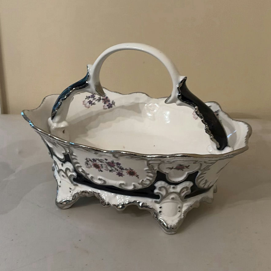 Porcelain Figurine and Decorative Basket - image 7 of 13