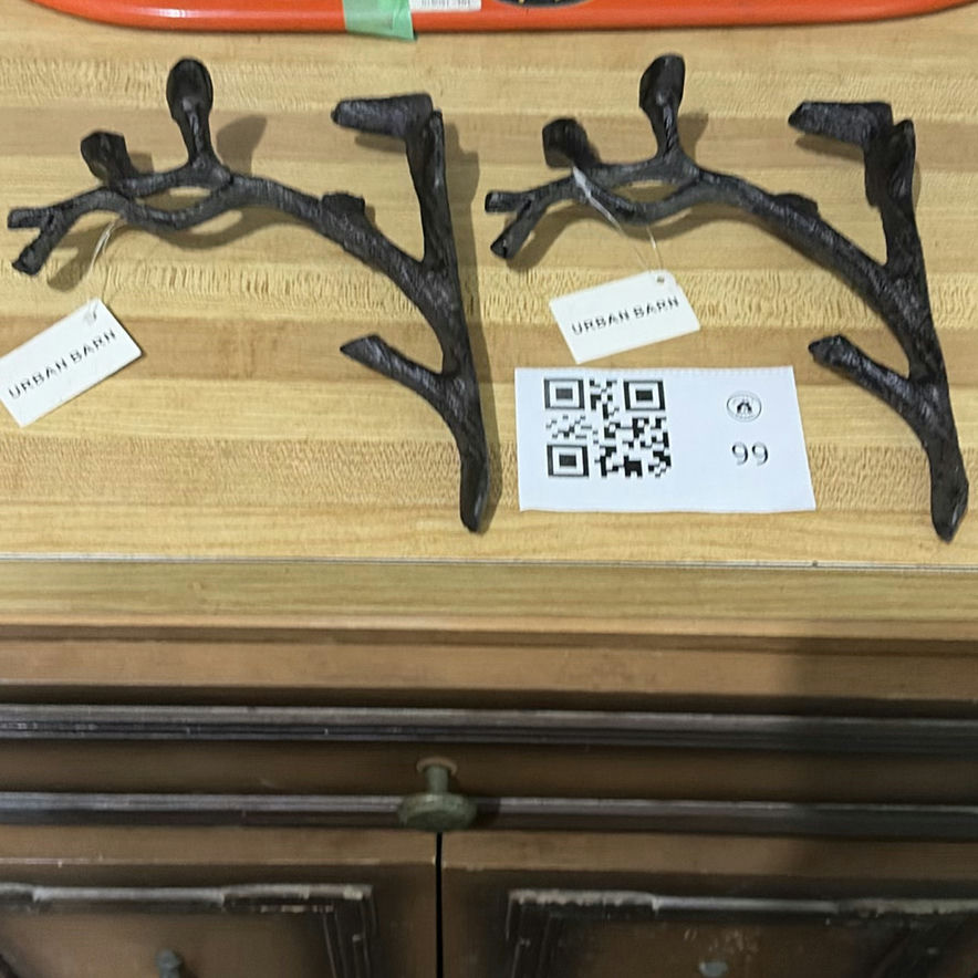 Urban Barn Branch-Shaped Wall Hooks and Shelf Brackets - image 2 of 11
