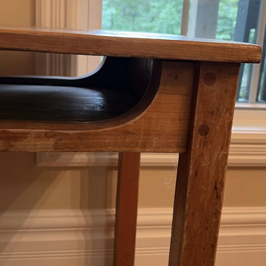 Wooden Side Table Desk - image 4 of 10