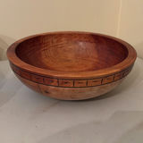 Handcrafted Wooden Basket, Bowl, and Scrapper - thumbnail 5 of 15