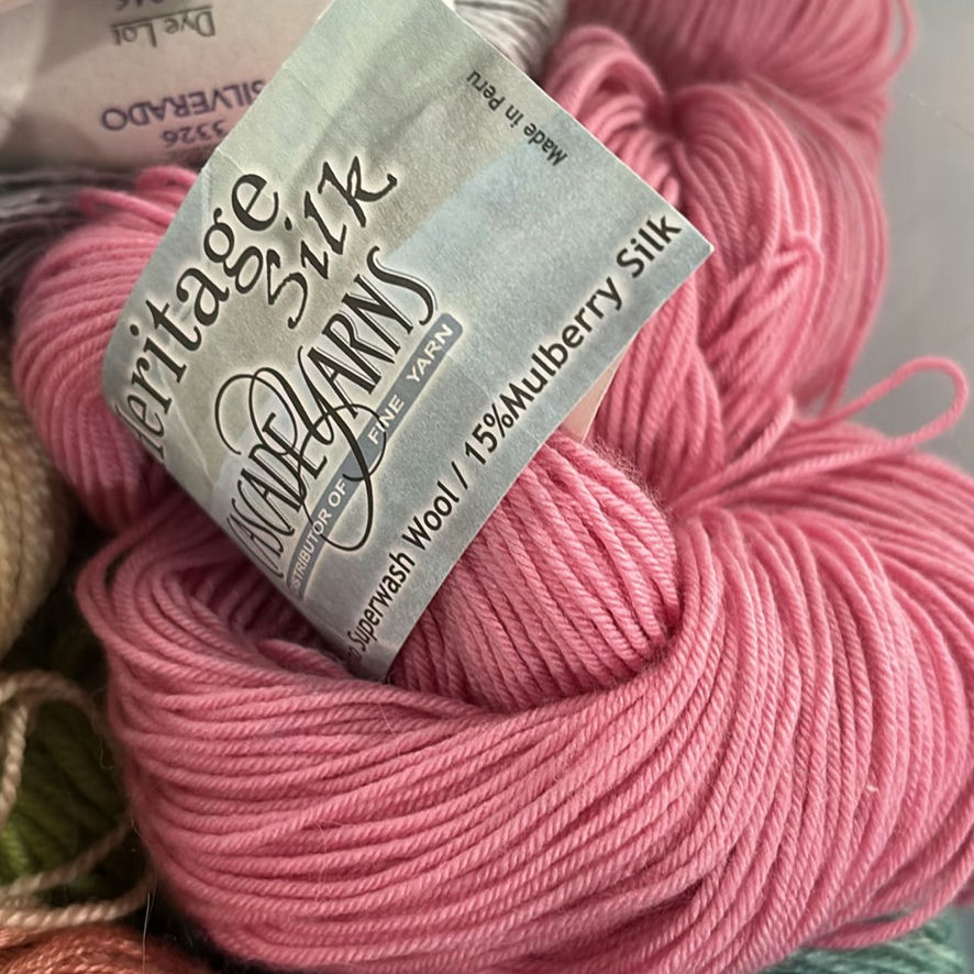 Assorted Silk, Wool, Cashmere, and Merino Yarn Skeins - image 5 of 15