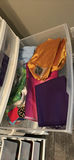 Plastic Storage Drawer Unit with Assorted Fabric and Textile Materials - thumbnail 5 of 11