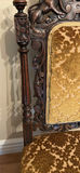 Antique Style Wooden Dining Table and Four Carved Chairs - thumbnail 7 of 21
