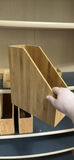 Wooden Bookshelf with Bamboo Organizers - thumbnail 7 of 10
