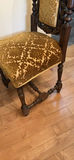 Antique Style Wooden Dining Table and Four Carved Chairs - thumbnail 11 of 21