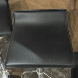 Set of Three Black Adjustable Bar Stools - thumbnail 3 of 8
