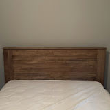 Wood Queen Bed Frame with Mattress - thumbnail 12 of 13