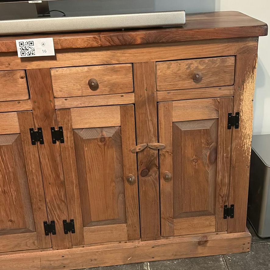 Wooden Sideboard Cabinet with Drawers and Doors - image 3 of 13