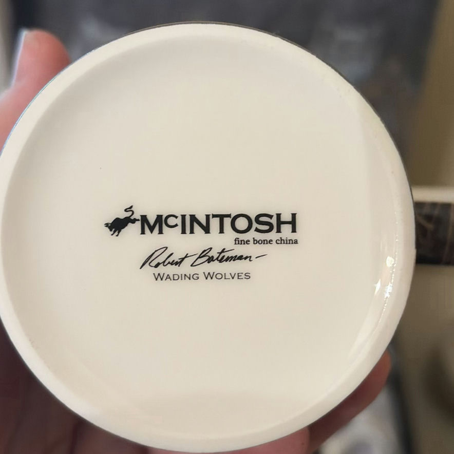 McIntosh Robert Bateman Collection Wolf Mug Set and Assorted Pottery - image 5 of 15