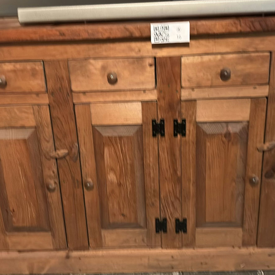 Wooden Sideboard Cabinet with Drawers and Doors - image 1 of 13