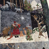 Large Winter-Themed Quilted Wall Hanging - thumbnail 6 of 9