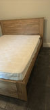 Wood Queen Bed Frame with Mattress - thumbnail 4 of 13