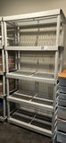 White Plastic Storage Shelving Unit - thumbnail 1 of 5