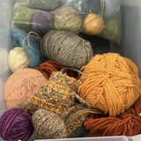 Assorted Fine Yarn and Specialty Fiber Yarn Lot - thumbnail 6 of 11